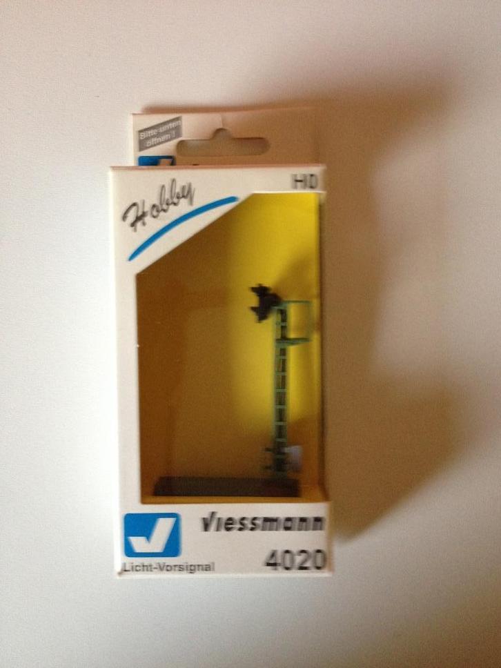 Viessmann HO voorsein (als nieuw), Hobby en Vrije tijd, Modeltreinen | H0, Zo goed als nieuw, Overige typen, Gelijkstroom of Wisselstroom