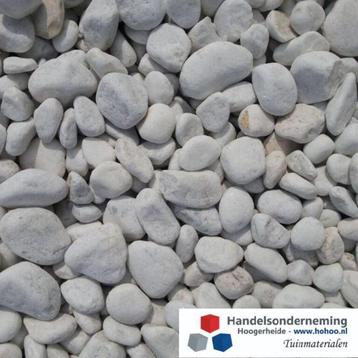 Crystal white grind luxe witte siergrind contrast tuin pad beschikbaar voor biedingen