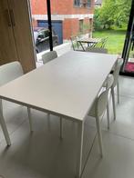 Tafel MDF Italia, Huis en Inrichting, Tafels | Eettafels, Ophalen, Gebruikt, 50 tot 100 cm, Vijf personen of meer
