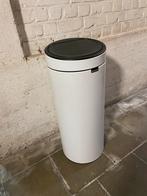 Brabantia touch bin vuilbak 30l wit, Huis en Inrichting, Ophalen, Kunststof, 50 tot 75 cm, 20 tot 30 liter