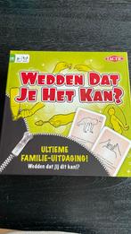 Wedden dat je het kan?, Vijf spelers of meer, Ophalen, Zo goed als nieuw, Tactic