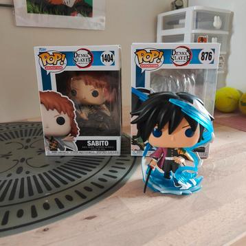 Demon slayer Funko pops beschikbaar voor biedingen