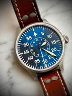Laco Aachen 39mm Blue Dial Automaat Laco 21, Ophalen of Verzenden, Zo goed als nieuw