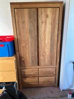 Kast massief gerecycleerde teak, Huis en Inrichting, Kasten | Dressoirs, Ophalen, Met plank(en), Gebruikt, Teakhout