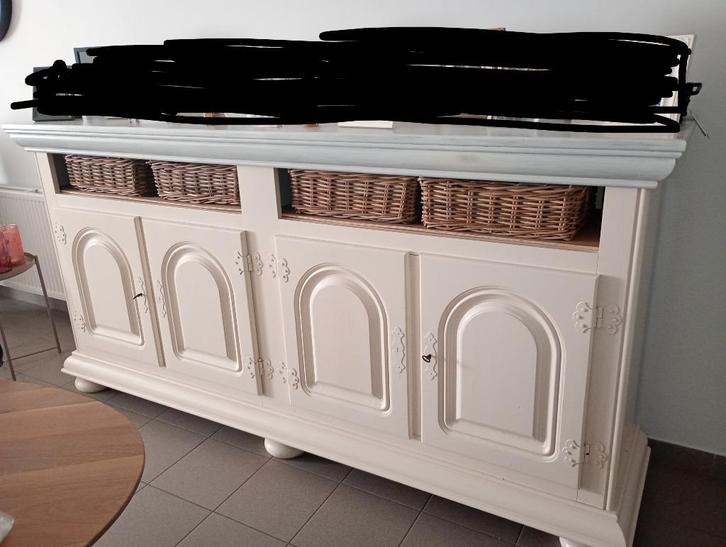 Dressoir, Huis en Inrichting, Kasten | Dressoirs, Gebruikt, 200 cm of meer, 50 tot 75 cm, Met deur(en), Ophalen