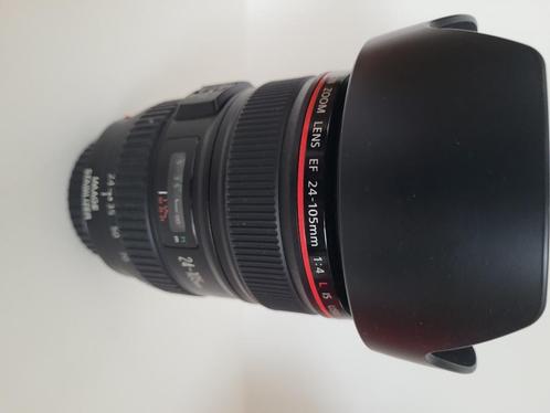 Canon EF 24-105mm f/4L IS USM-lens, Audio, Tv en Foto, Fotografie | Professionele apparatuur, Zo goed als nieuw, Ophalen of Verzenden