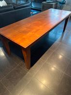 Tafel (teak) 2m50, Huis en Inrichting, Tafels | Sidetables, Ophalen, Gebruikt, 75 cm of meer, Teakhout