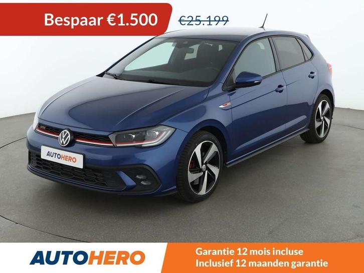 Volkswagen Polo 2.0 TSI GTI (bj 2023, automaat), Auto's, Volkswagen, Te koop, Polo, ABS, Achteruitrijcamera, Adaptive Cruise Control