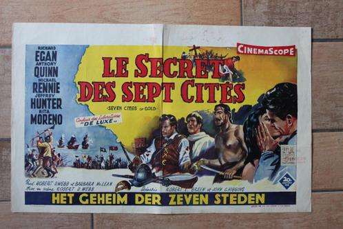 filmaffiche Seven Cities Of Gold Anthony Quinn filmposter, Collections, Posters & Affiches, Comme neuf, Cinéma et TV, A1 jusqu'à A3