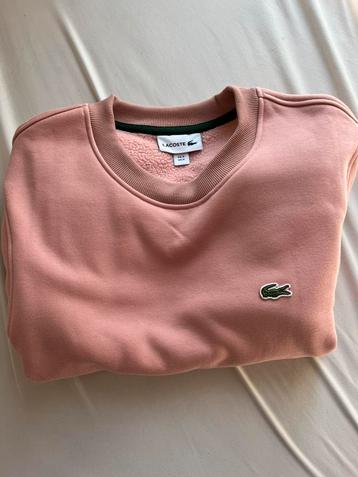 Pull lacoste rose beschikbaar voor biedingen