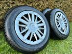Peugeot 207-208 winterset + Michelin 185 65 15 sneeuwbanden, Auto-onderdelen, Ophalen, Gebruikt, 15 inch, Banden en Velgen