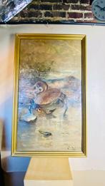 Groot schilderij Artan, Ophalen