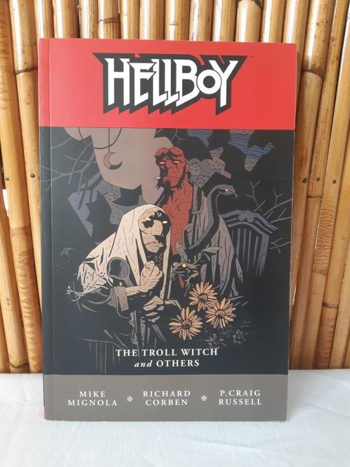 Comics Hellboy "The Troll Witch and Other Stories" Mignola, Boeken, Strips | Comics, Zo goed als nieuw, Complete serie of reeks