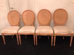 Stoelen landelijke stijl 4 stuks, Antiek en Kunst, Ophalen of Verzenden