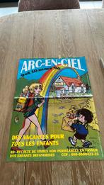 Grand poster arc-en-ciel de Walthery Natacha 1996, Collections, Enlèvement ou Envoi, Utilisé