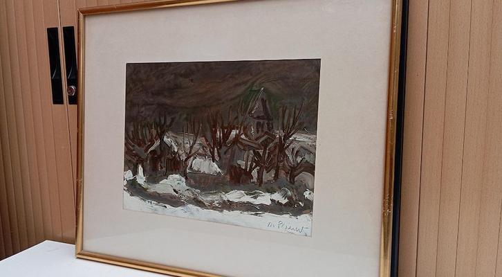 GABY DE PAUW (1924-2000) schilderij (9 b), Antiek en Kunst, Kunst | Schilderijen | Modern, Ophalen