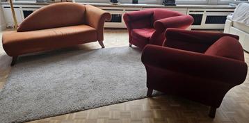 Jan Des Bouvrie saloncombinatie Rococo met certificaat beschikbaar voor biedingen