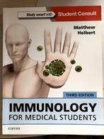 Leerboek geneeskunde: Immunology for medical students, Utilisé, Enlèvement ou Envoi