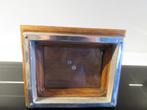 Vintage Shabby Chic fotokader hout metaal jaren 60, Ophalen of Verzenden