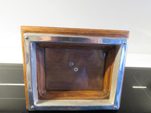 Vintage Shabby Chic fotokader hout metaal jaren 60, Antiek en Kunst, Curiosa en Brocante, Ophalen of Verzenden