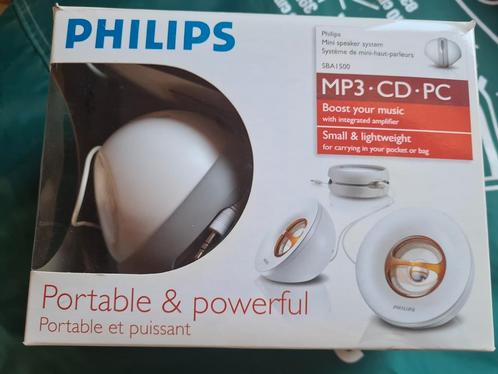 Philips SBA1500/00, Audio, Tv en Foto, Luidsprekerboxen, Zo goed als nieuw, Philips, Ophalen