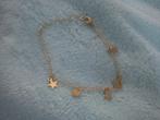 Bracelet étoile en métal doré, Bijoux, Sacs & Beauté, Bracelets, Neuf, Enlèvement ou Envoi, Avec bracelets à breloques ou perles