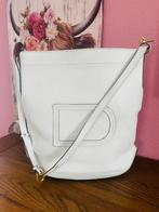Witte Delvaux, Handtassen en Accessoires, Tassen | Damestassen, Ophalen of Verzenden, Zo goed als nieuw, Handtas