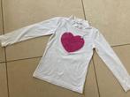 Longsleeve blue bay maat 140, Kinderen en Baby's, Kinderkleding | Maat 140, Gebruikt, Meisje, Ophalen of Verzenden, Shirt of Longsleeve