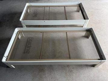 Auping auronde 1 persoons bed 2x beschikbaar 90 cm / 100 cm beschikbaar voor biedingen