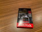 SanDisk Extreme PRO compact Flash 256GB - NIEUW, Nieuw, Compact Flash (CF), SanDisk, Videocamera