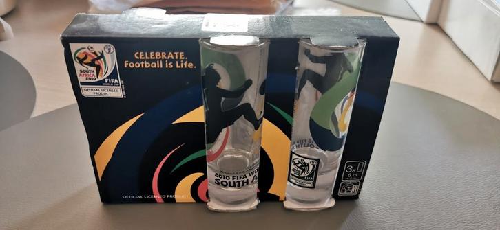 Collector's item, South Africa Fifa 2010 World cup glazen, Verzamelen, Glas en Drinkglazen, Ophalen of Verzenden