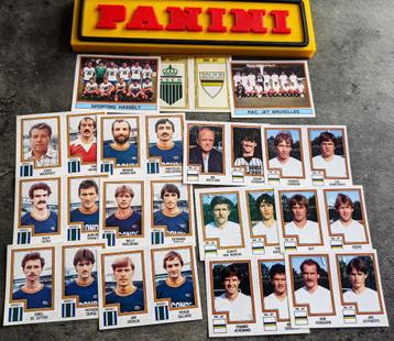 PANINI FOOTBALL 84  HASSELT/ RAC JETTE  15 STICKERS 1984 beschikbaar voor biedingen