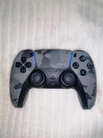 Manette PS5 Militaire/Camouflage - Dualsense Grey Camouflage