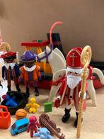 Boot van Sinterklaas + 4 Pieten, paard en speelgoed, Ophalen of Verzenden, Zo goed als nieuw