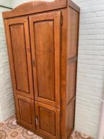 Eiken halkast - linnen kast, Huis en Inrichting, Kasten | Kleerkasten, Ophalen, Gebruikt, Eikenhout, 50 tot 100 cm
