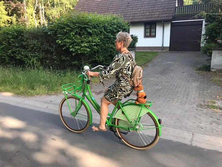 Cortina damesfiets LIEF groen, Fietsen en Brommers, Fietsen | Dames | Damesfietsen, Gebruikt, Overige merken, Versnellingen, 47 tot 50 cm