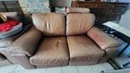 Chateau d'Ax 2 bruine sofa's, 75 à 100 cm, Enlèvement, Utilisé, Bruine sofa's