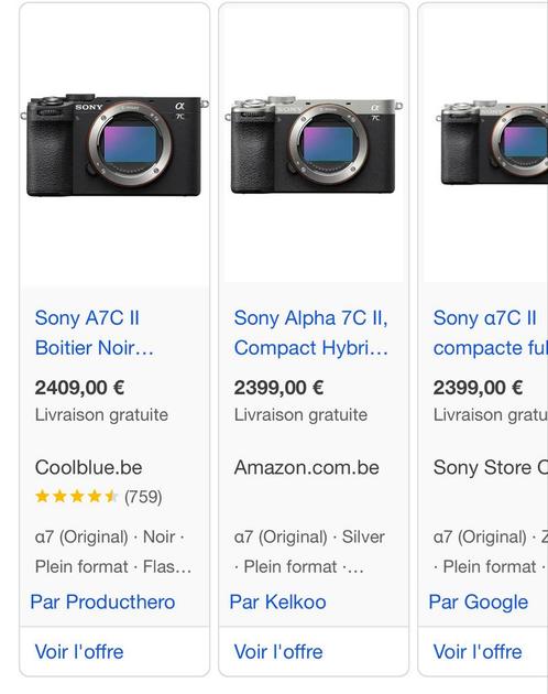 Camera / Sony A7C ll / ILCE-7cm2, Audio, Tv en Foto, Fotocamera's Digitaal, Nieuw, Compact, Sony, Minder dan 4 keer, Ophalen