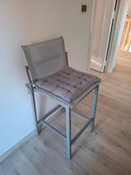 stoel, Tissus, Gris, Comme neuf, Enlèvement
