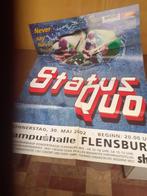 poster Status Quo Flensburg, Ophalen of Verzenden