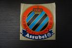 vintage voetbal sticker club brugge assubel kampioen 1987-88, Verzamelen, Sportartikelen en Voetbal, Ophalen of Verzenden, Zo goed als nieuw