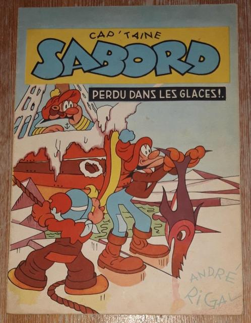 Cap'taine Sabord perdu dans les glaces EO Rigal Wrill Chagor, Boeken, Stripverhalen, Gelezen, Eén stripboek, Ophalen of Verzenden