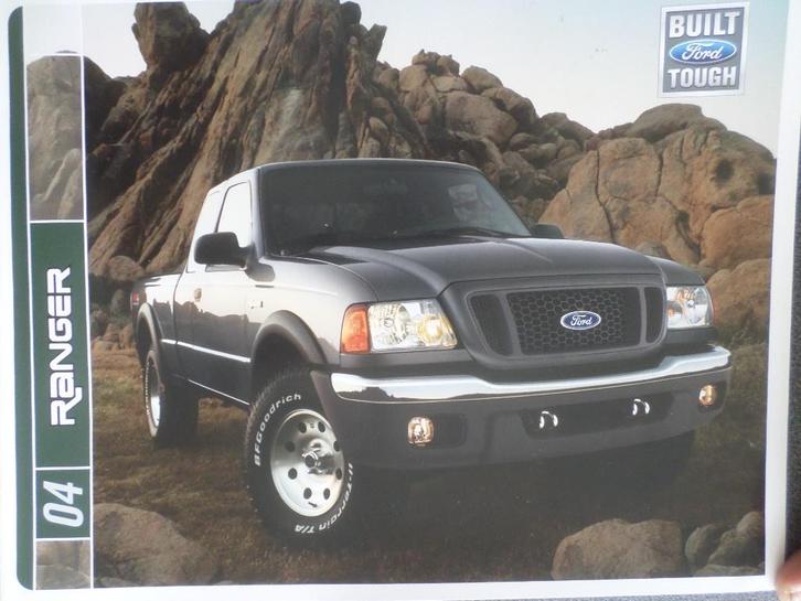 Ford Ranger 2004 Brochure, Boeken, Auto's | Folders en Tijdschriften, Ford, Ophalen of Verzenden