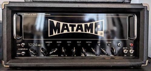 Matamp 1224 mkII  + cabine 4x12" celestion 100, Musique & Instruments, Amplis | Basse & Guitare, Utilisé, Guitare, Enlèvement
