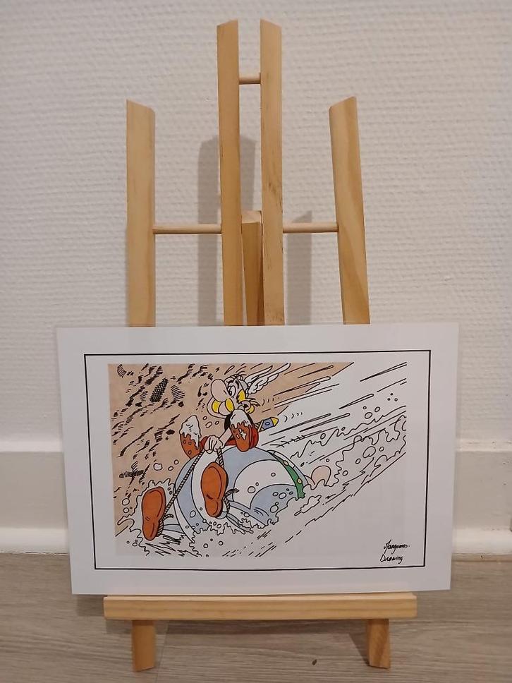 Poster van Asterix & Obelix, Antiek en Kunst, Kunst | Tekeningen en Fotografie, Ophalen of Verzenden
