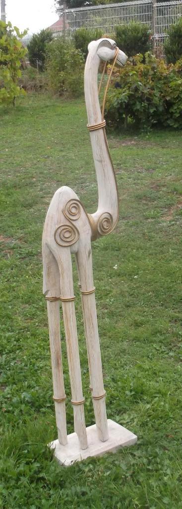 Déco : un dromadaire en bois (H. +ou-1,50m.)., Antiquités & Art, Curiosités & Brocante, Enlèvement