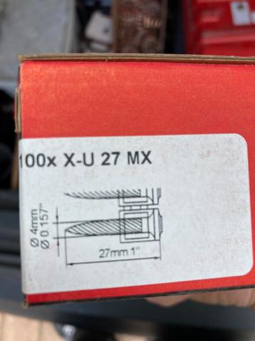 Clou pour cloueuse a bale hilti, Enlèvement ou Envoi