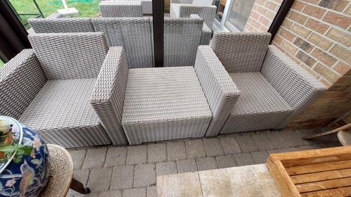 Lounge zetels, Tuin en Terras, Tuinsets en Loungesets, Zo goed als nieuw, Kunststof, Ophalen