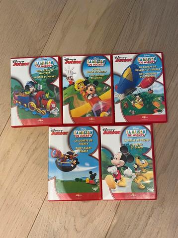 5 DVD La Maison de Mickey beschikbaar voor biedingen