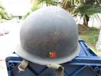 blauwe ABL  M1 helm, Verzamelen, Ophalen of Verzenden